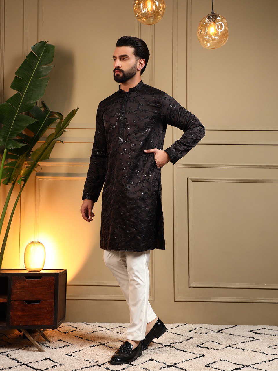 Premium Embroidered Kurta Set