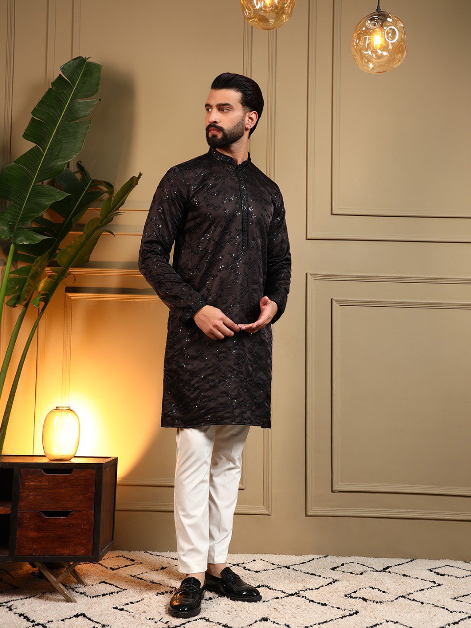 Premium Embroidered Kurta Set