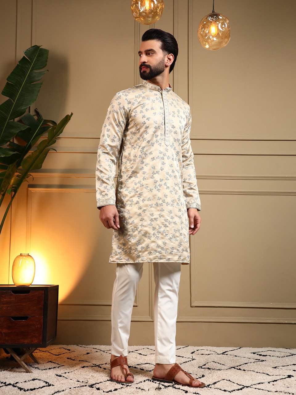 Premium Embroidered Kurta Set