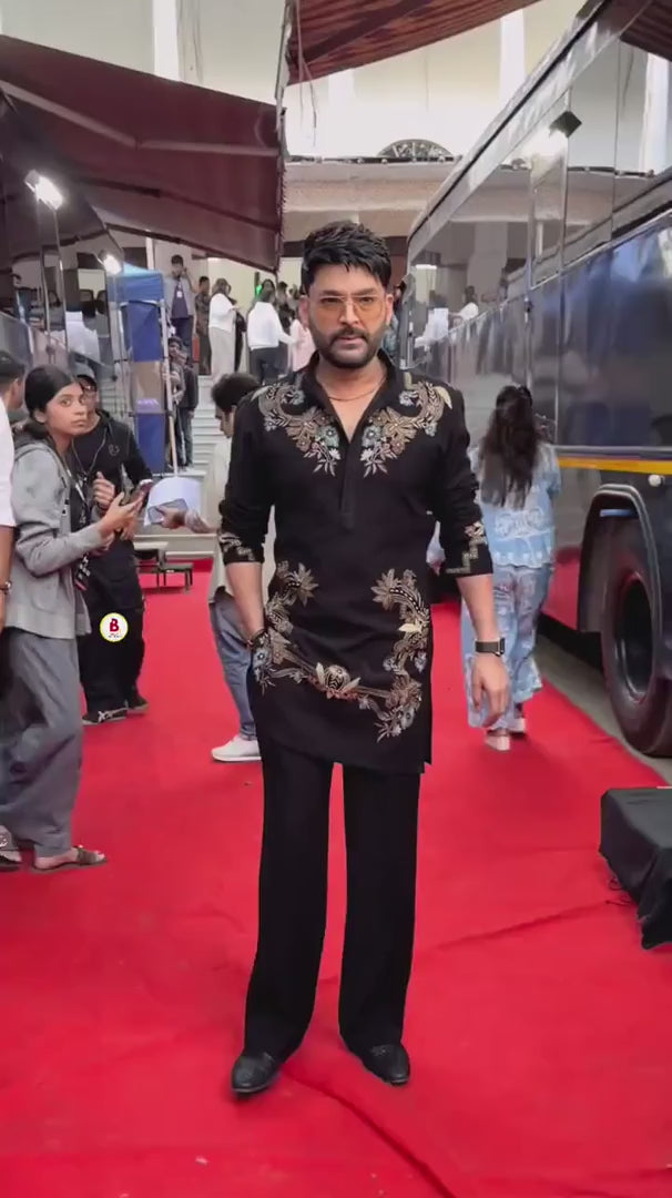 Kapil Sharma Edition Kurta set With Embroidery