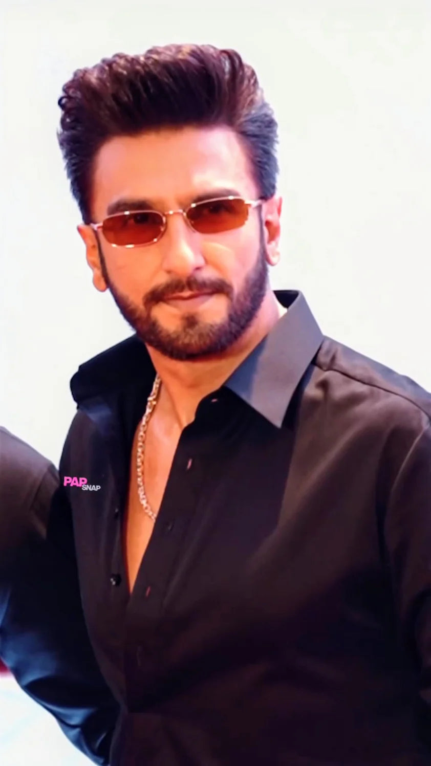 Armani Black Kurta Set – Ranveer Singh Edition